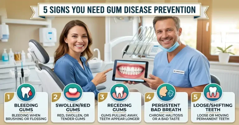 5 Signs You Need Gum Disease Prevention