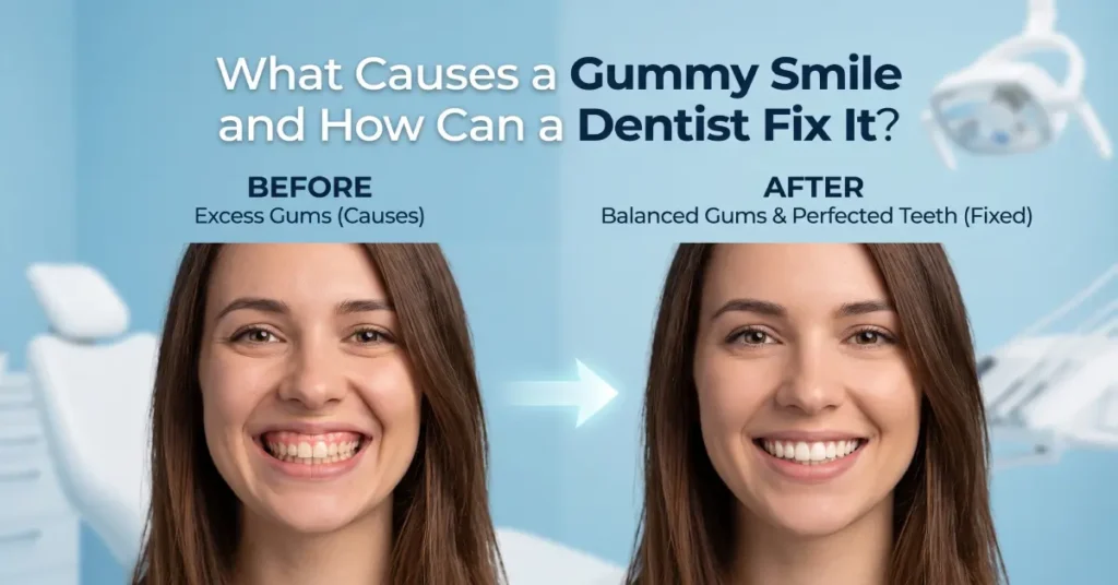 What Causes a Gummy Smile and How Can a Dentist Fix It?