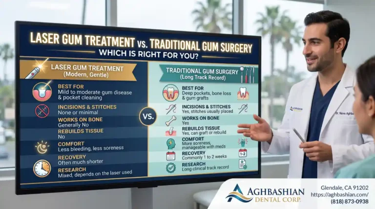 Laser Gum Treatment vs. Traditional Gum Surgery